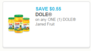 dole jarred fruit coupon