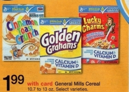 general mills cereal matchup