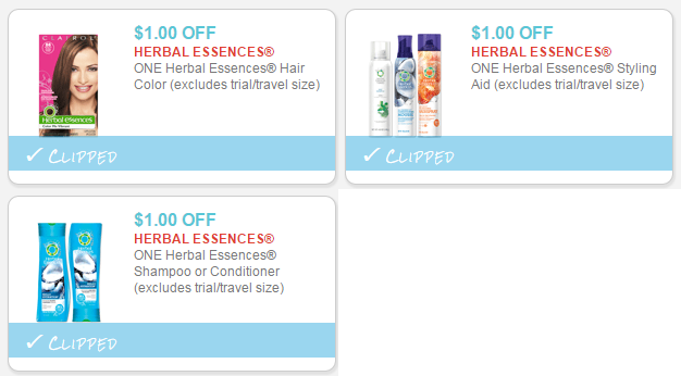 herbal essence coupons