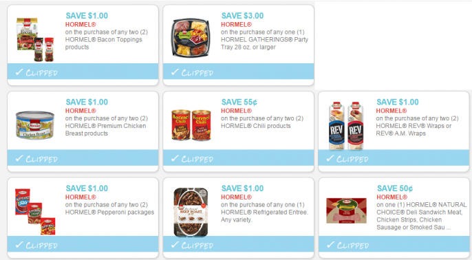 hormel coupons