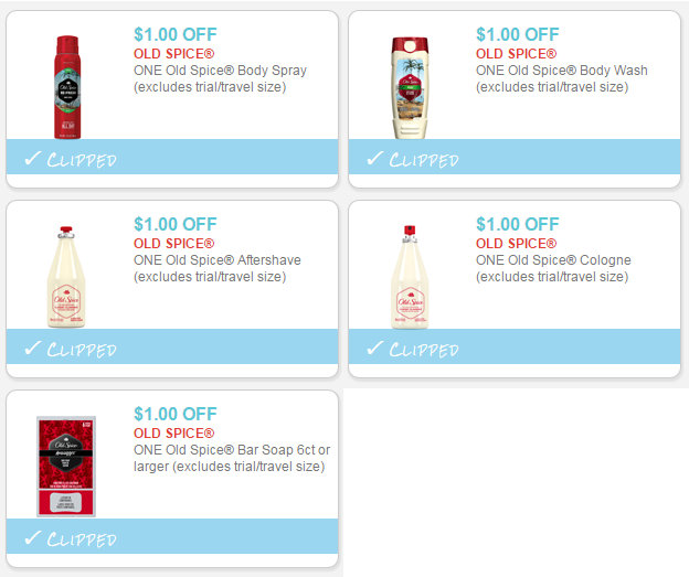 old spice coupon