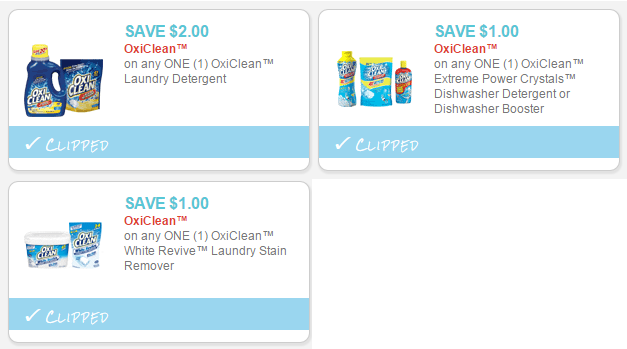 oxiclean coupons