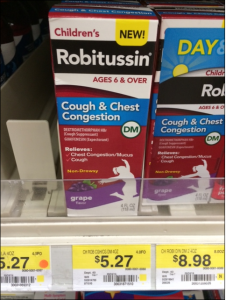 robitussin walmart