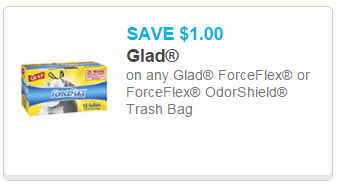 Glad trash coupon