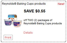 baking cups coupon