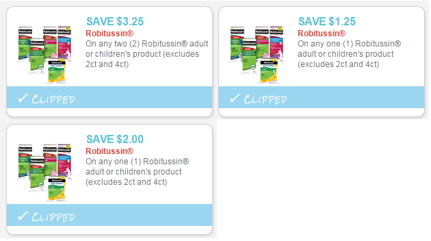 robitussin coupons 3