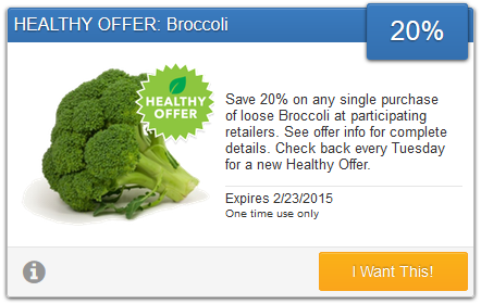 savingstar healthy offer