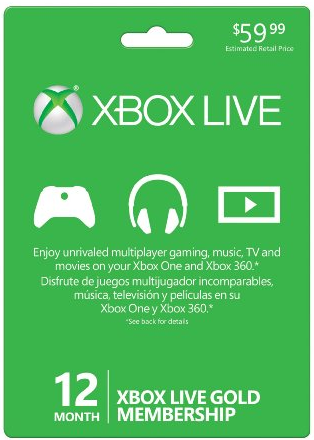 xbox live gold