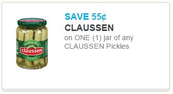 Claussen coupon