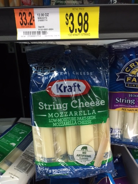 Kraft String Cheese 12oz