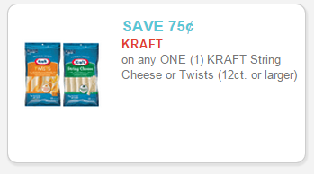 Kraft String cheese coupon