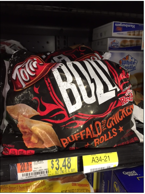 Totino Bold Walmart 17.6