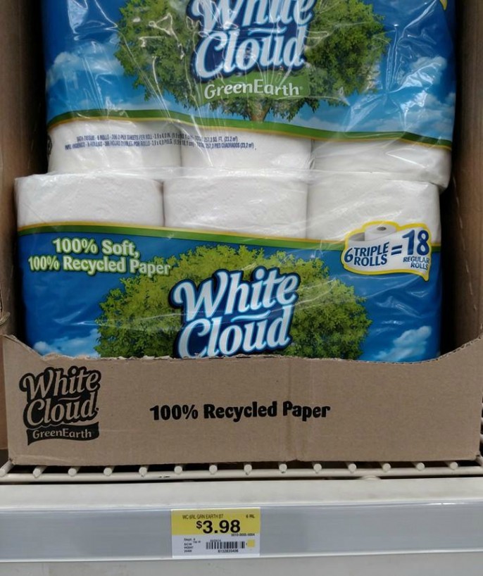 White Cloud Walmart 6triple