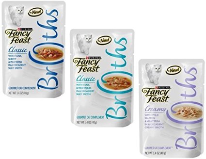 fancy feast broth sample