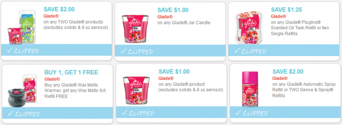 glade coupons