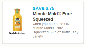 minute maid coupon