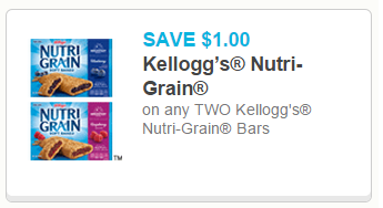 nutrigrain coupon