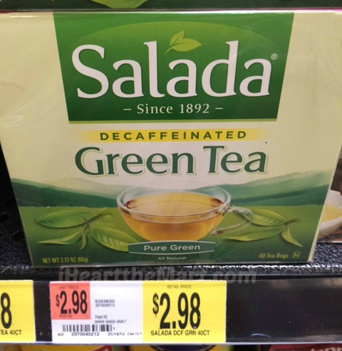 salada green tea