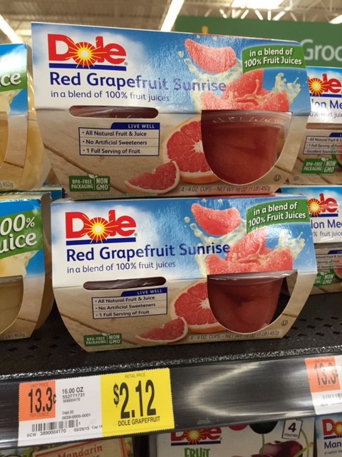 Dole Fruit Cups