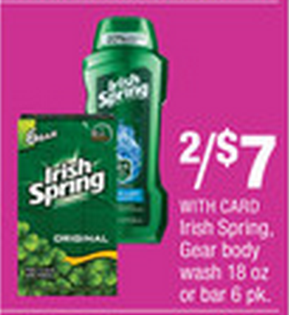 Irish Spring CVS