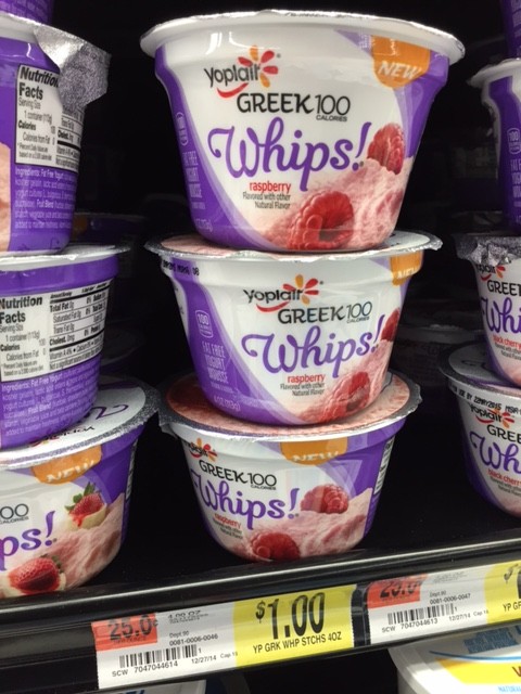 Yoplait 100 Greek Whips