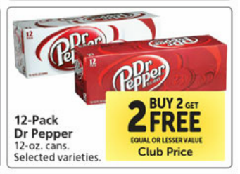 dr pepper vons