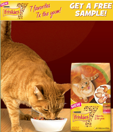 free friskies sample