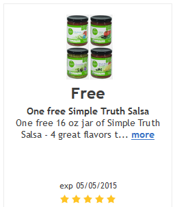 free simple truth salsa