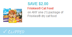 friskies cat food coupon