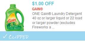 gain detergent coupon