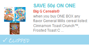 general mills cereal coupon