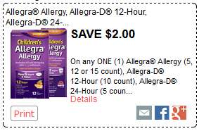 allegra coupon