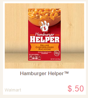 hamrburger helper ibotta