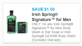 irish spring coupon