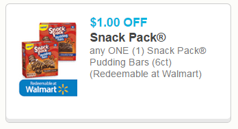 snack pack coupon