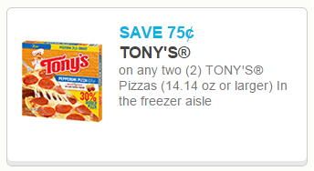 tonys coupon