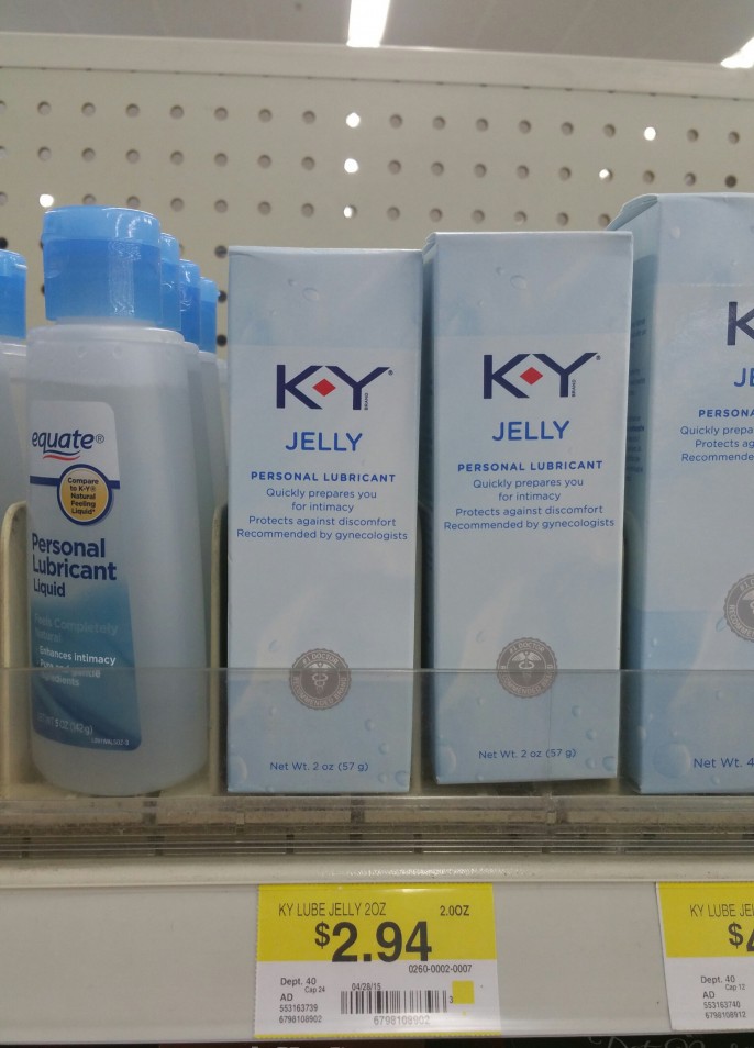 K-Y Walmart