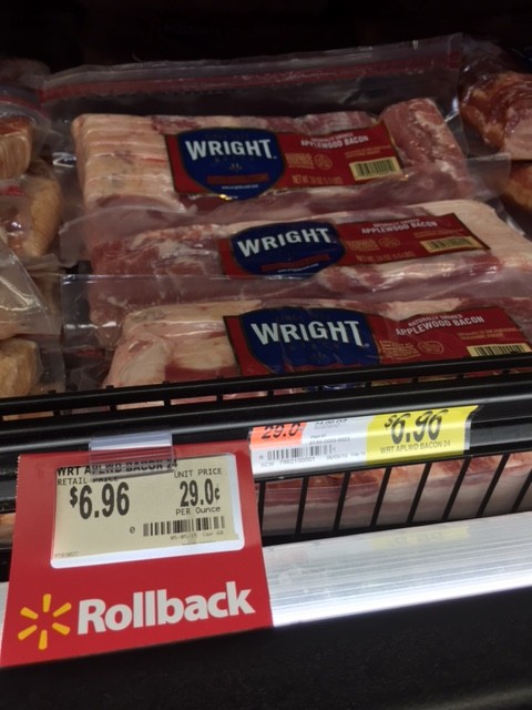 Wright Bacon at Walmart