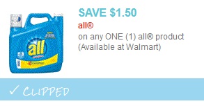 all detergent coupon