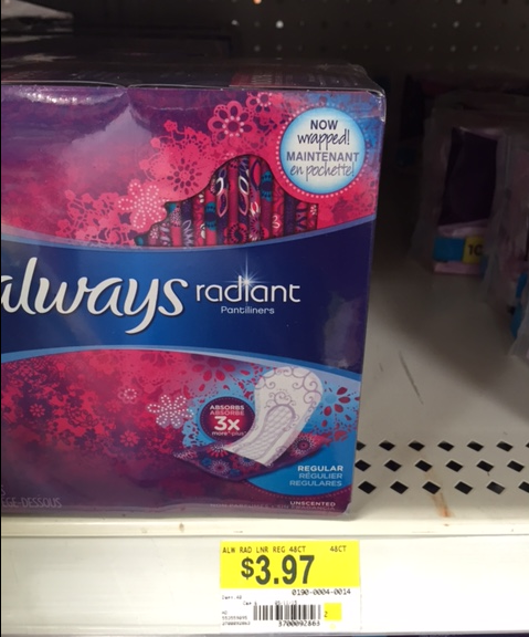 always radiant walmart