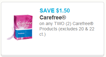 carefree coupon