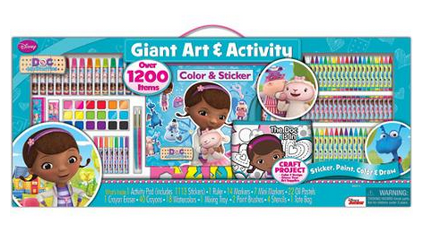 doc mcstuffins art kit