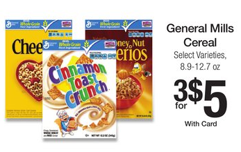 general mills cereal kroger deal