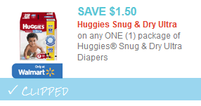 huggies ultra diaper coupon