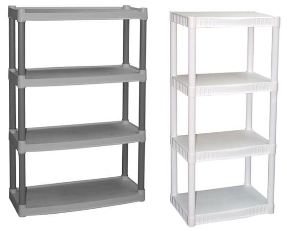 stockpile shelves