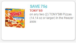 tony's pizza coupon