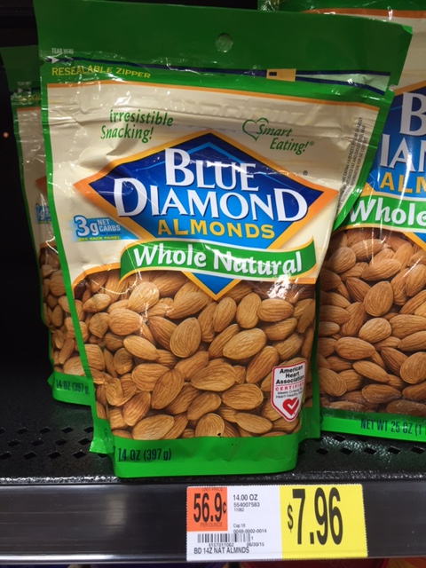 Blue Diamond Almonds Walmart (1)