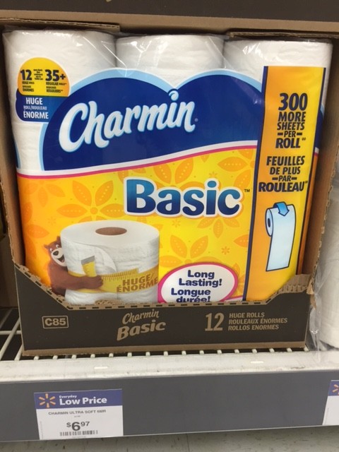 Charmin Basic Toilet Paper 12ct