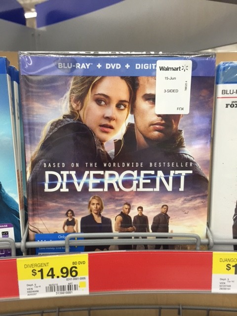 Divergent Bluray