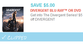 divergent movie coupon